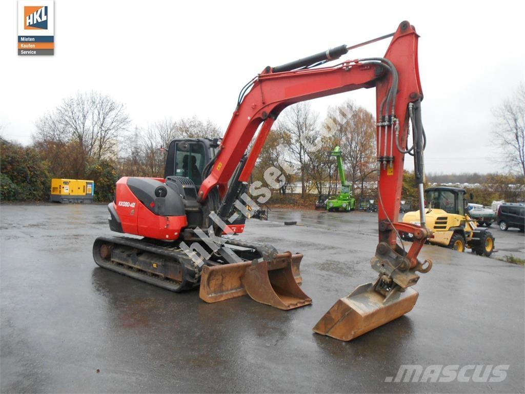 Kubota KX 080-4 Мини-экскаваторы