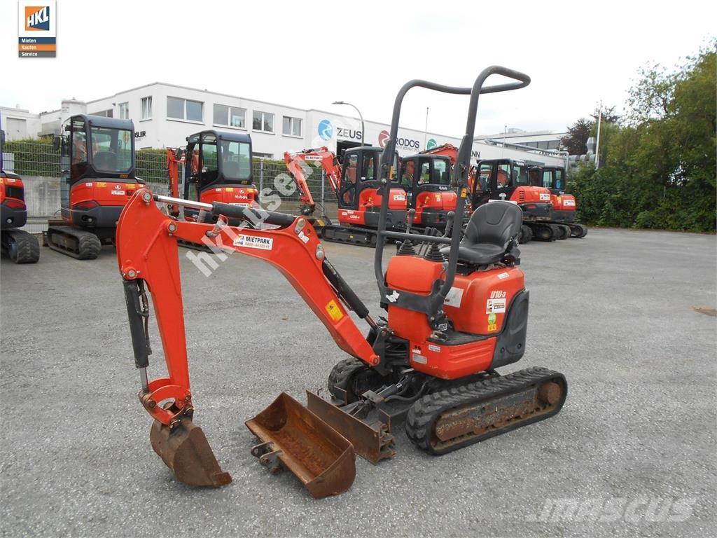 Kubota U 10-3 Мини-экскаваторы