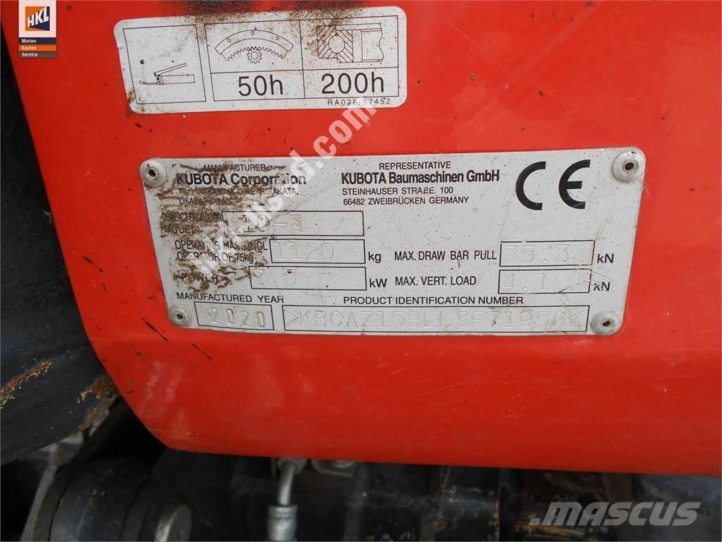 Kubota U 10-3 Мини-экскаваторы
