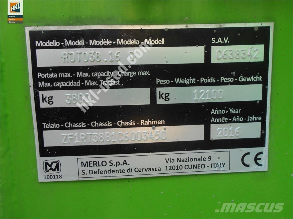Merlo ROTO 38.16 S Телескопические погрузчики