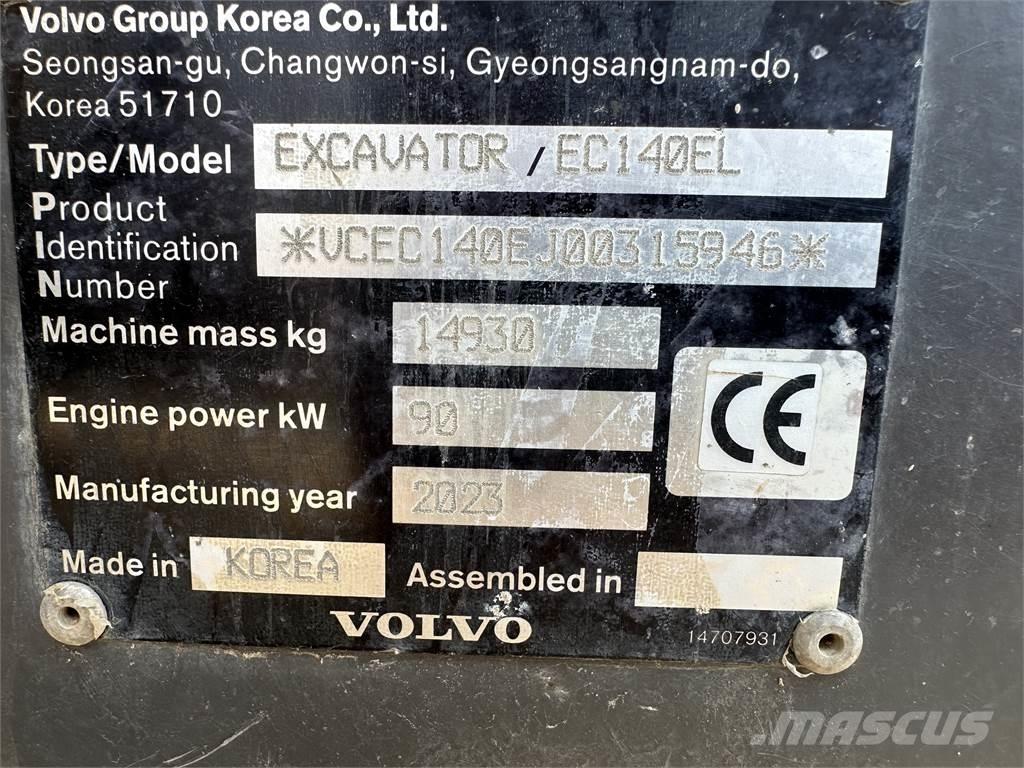  2023 Volvo EC140EL Строительная техника - Другие