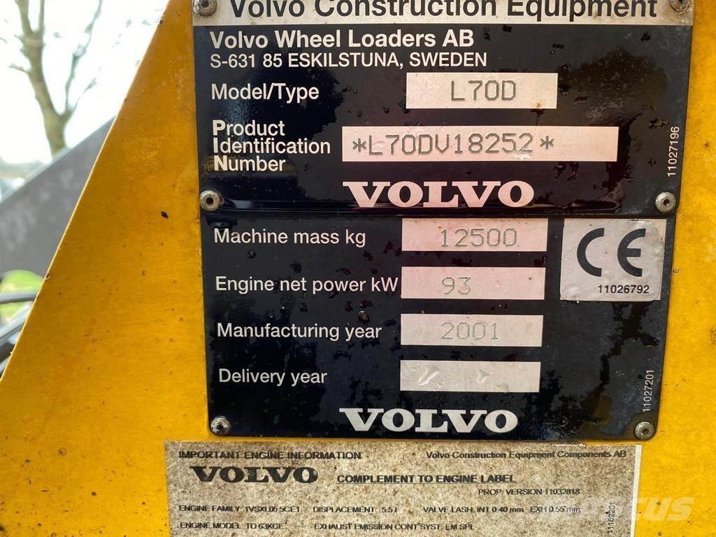 Volvo L70D Фронтальные погрузчики