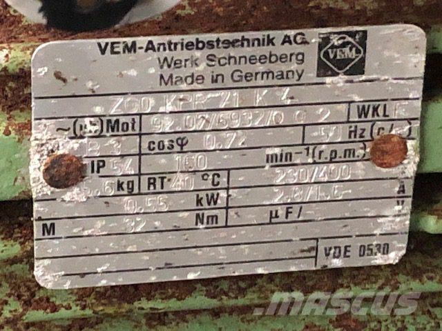  0,55 kW VEM E-Motor Двигатели