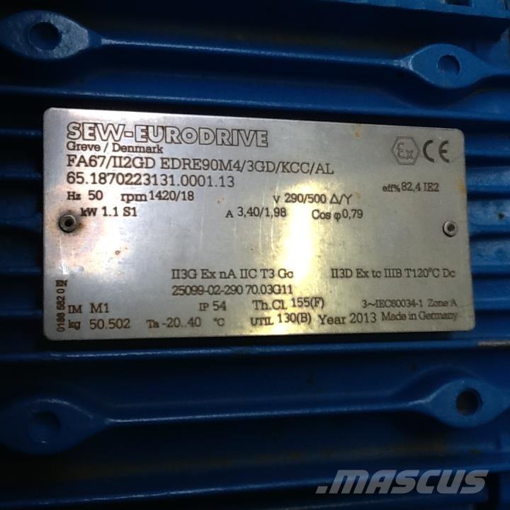  1,1 kW SEW E-Motor Двигатели