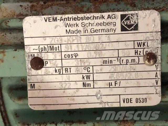  1,1 kW VEM E-Motor Двигатели