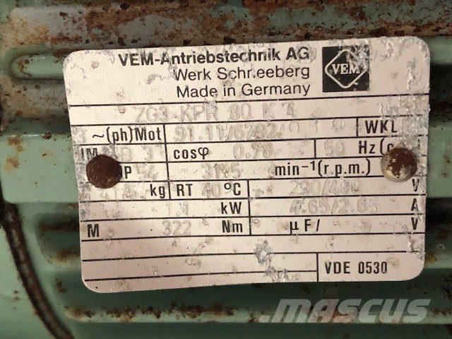  1,1 kW VEM E-Motor Двигатели