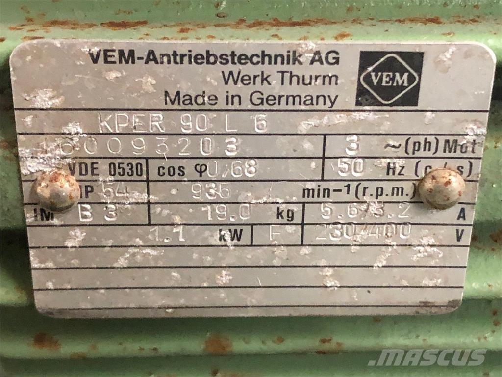  1,1 kW VEM E-Motor Двигатели