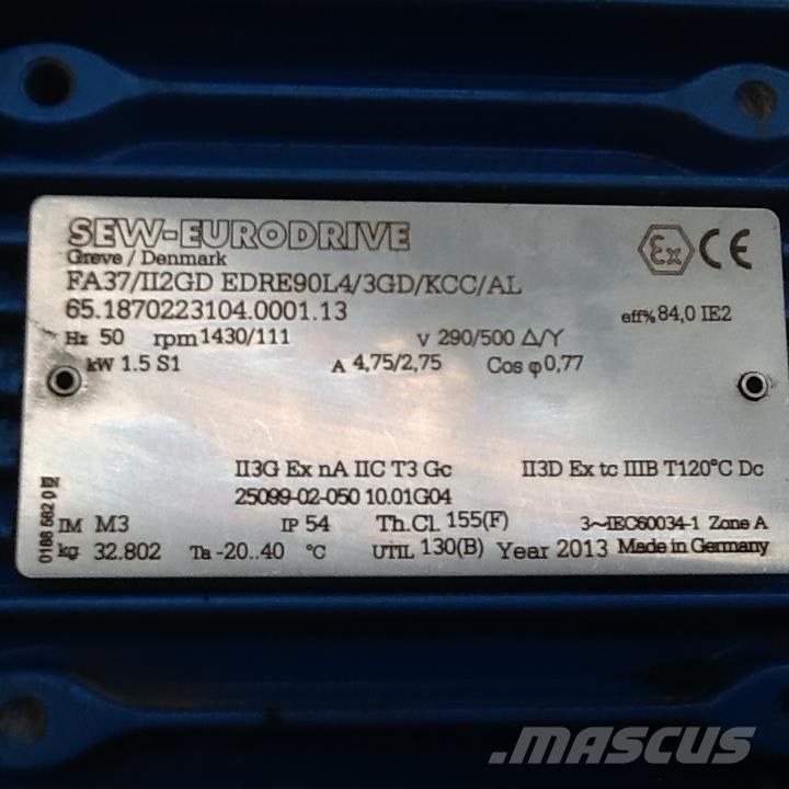  1,5 kW SEW E-Motor Двигатели
