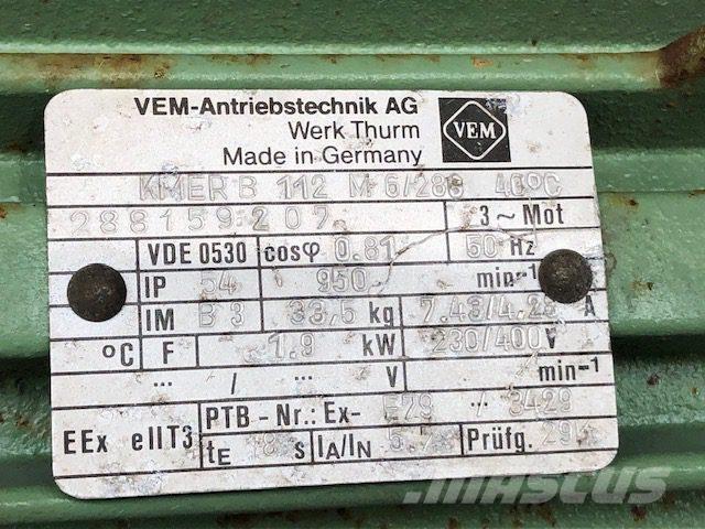  1,9 kW VEM E-Motor Двигатели