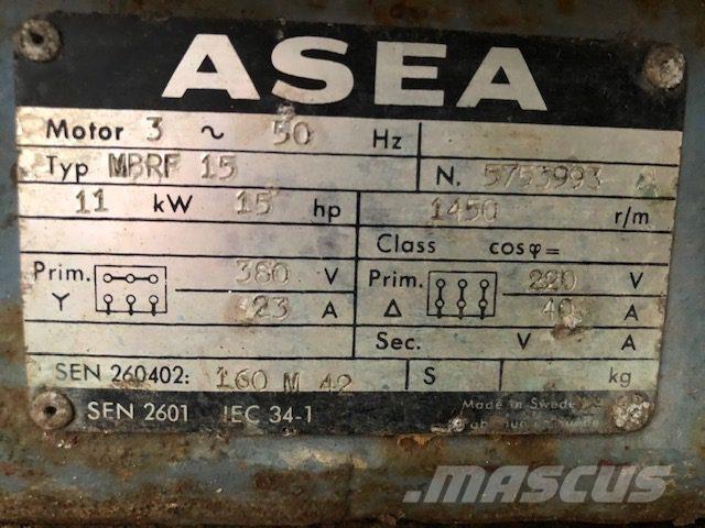  11 kW Asea MBRF 15 E-Motor Двигатели