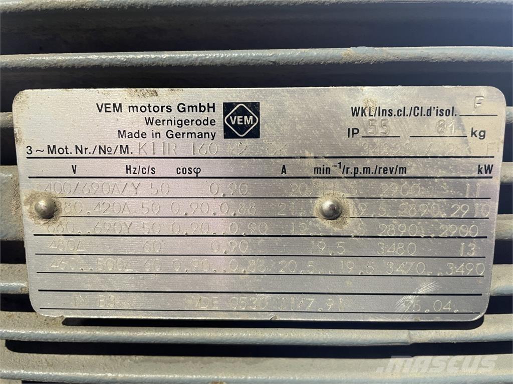  11 kW VEM e-motor Двигатели