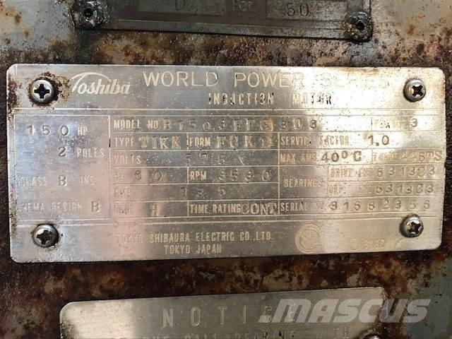  110 kW Toshiba E-Motor Двигатели
