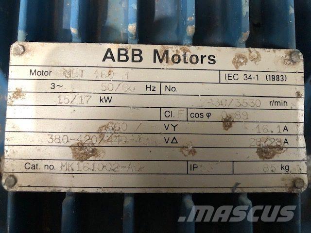  17 kW ABB MBT 160 E-Motor Двигатели