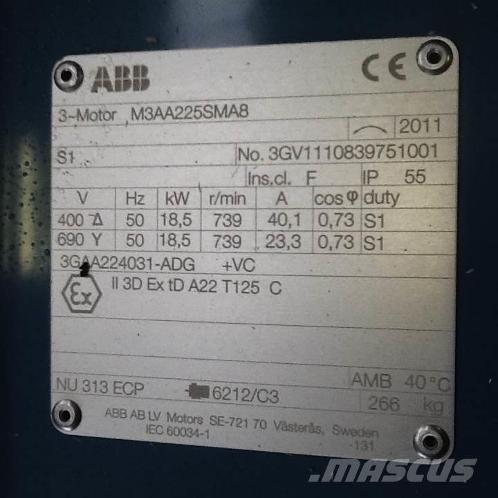  18,5 kW ABB E-Motor Двигатели