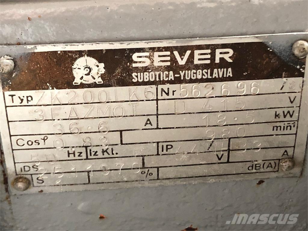  18,5 kW Sever E-Motor Двигатели
