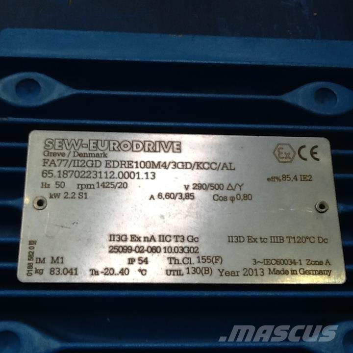  2,2 kW SEW E-Motor Двигатели
