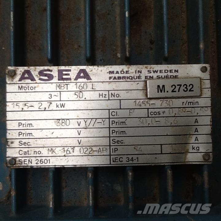  2,7 kW Asea E-Motor Двигатели