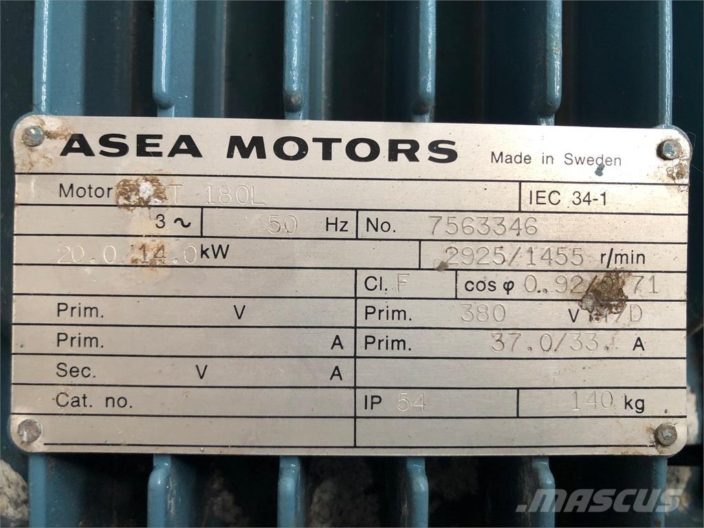  20/14 kW ASEA E-Motor Двигатели
