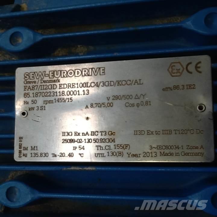  3,0 kW SEW E-Motor Двигатели