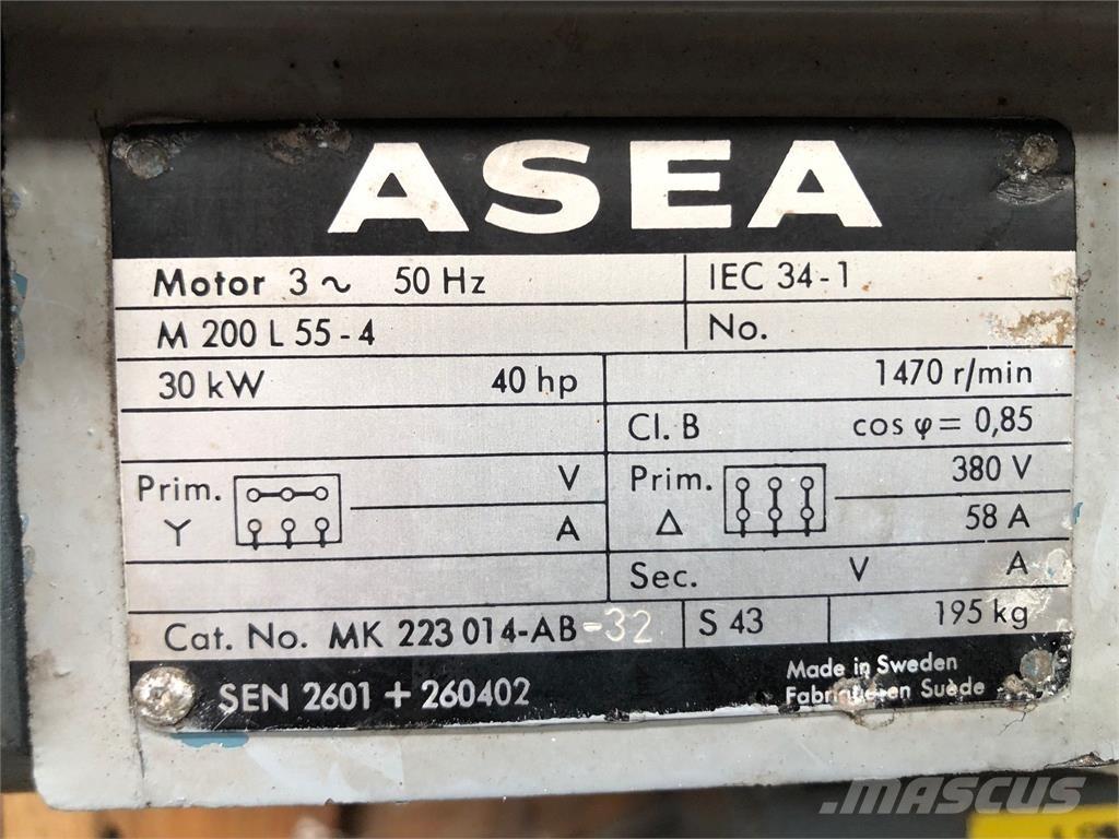  30 kW ASEA E-Motor Двигатели