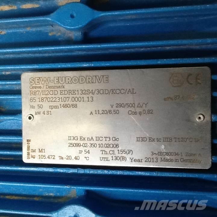  4,0 kW SEW E-Motor Двигатели