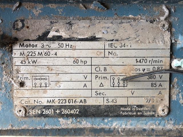  45 kW Asea E-motor Двигатели