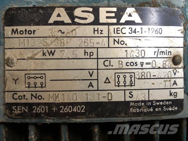  5,5 kW Asea E-Motor Двигатели