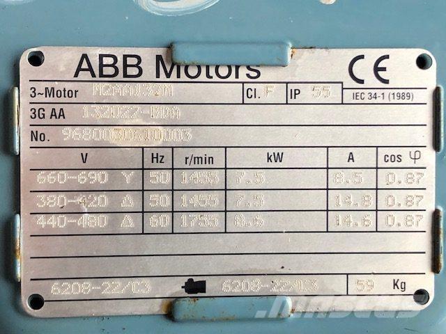  7,5 kW Vinkelgearmotor Двигатели
