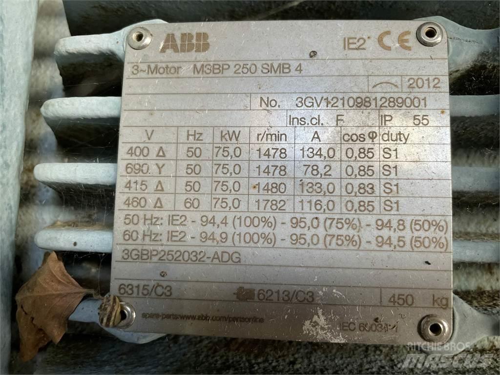  75 kW ABB el-motor Двигатели