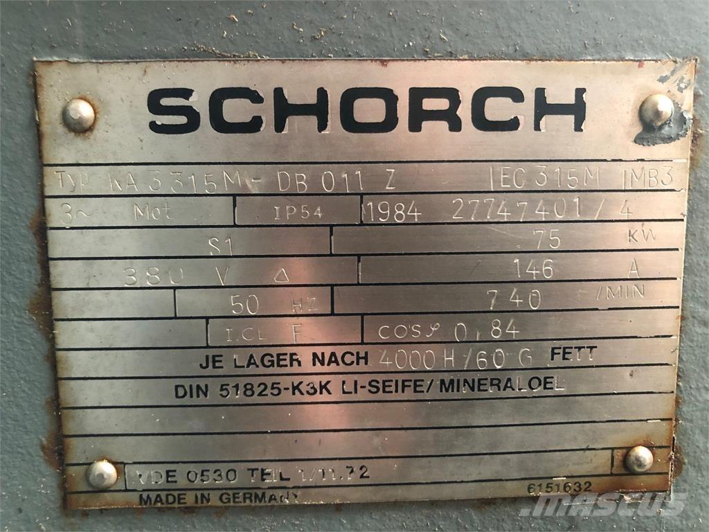  75 kW Schorch E-Motor Двигатели