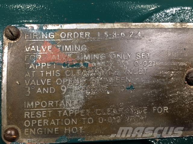  AEC 6 cyl. motor Двигатели