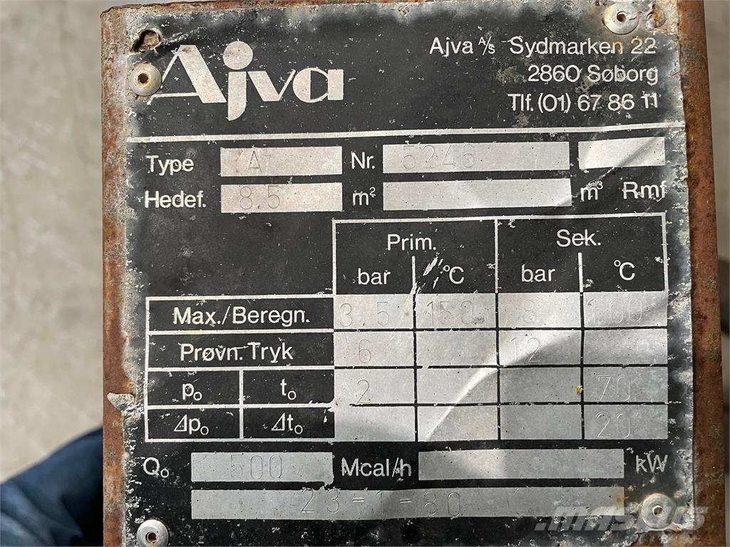  Ajva Type A varmeveksler Судовые энергетические установки