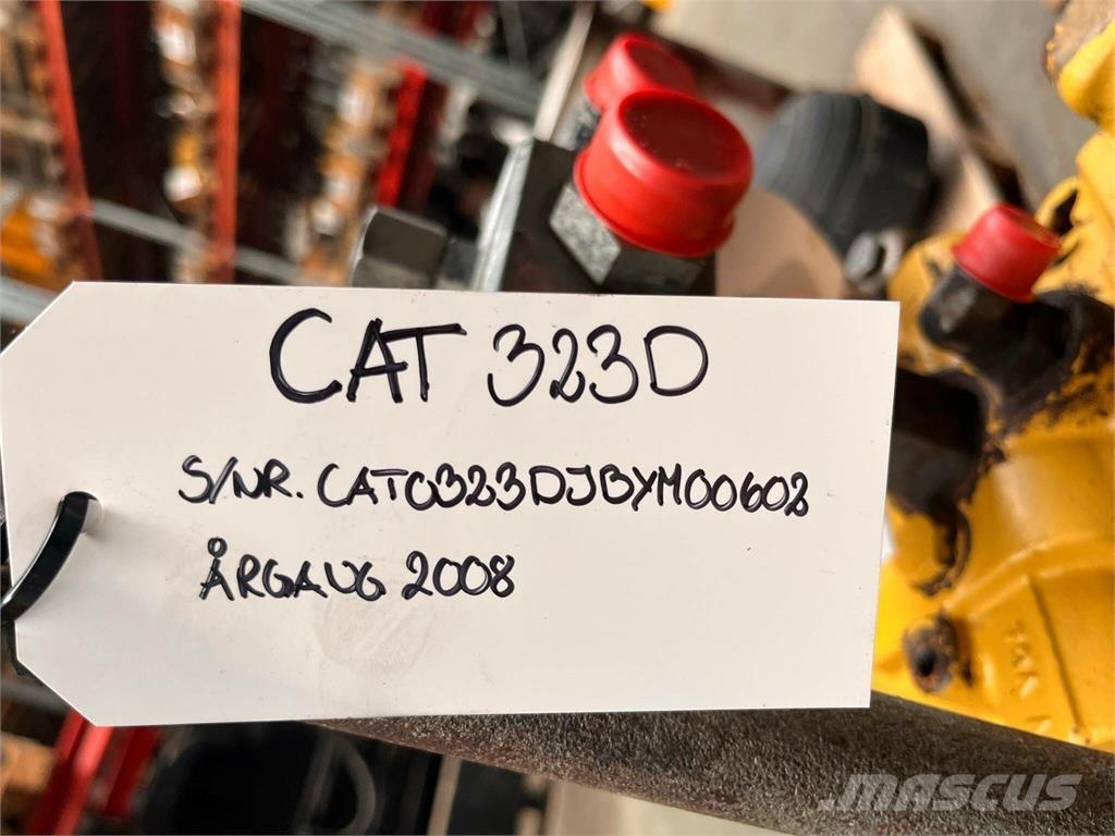 CAT 323D krøjegear Трансмиссии и КПП