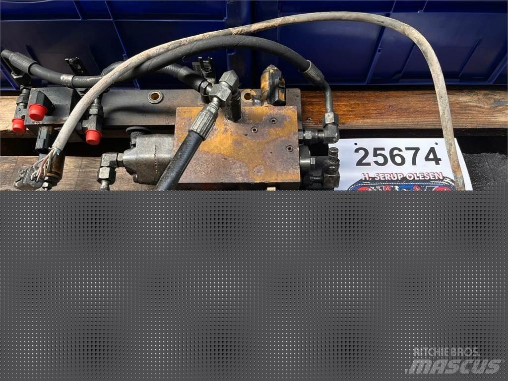 CAT 323D ventilgruppe-CON Гидравлическая система