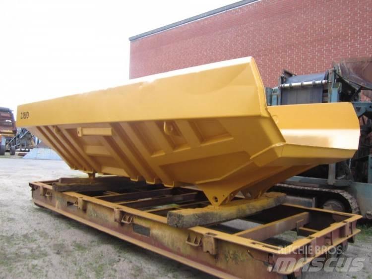 CAT D350D dumperkasse, brugt Мини-самосвалы