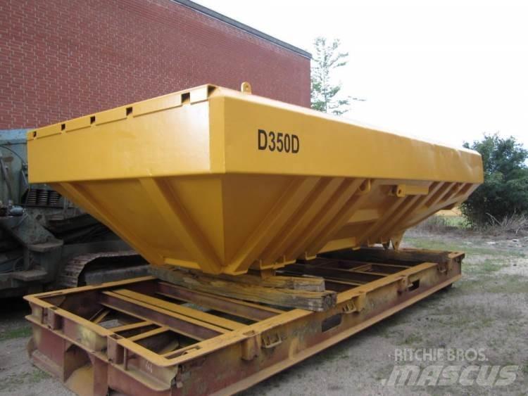 CAT D350D dumperkasse, brugt Мини-самосвалы