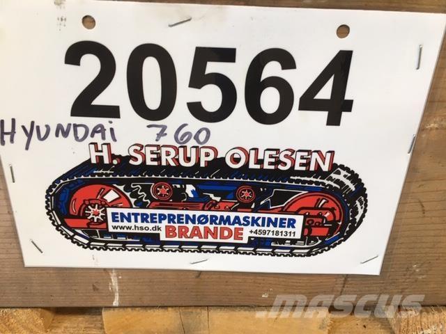  Dele ex. Hyundai HL760-3 Гидравлическая система