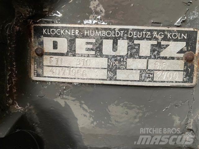 Deutz F1L 310 motor Двигатели