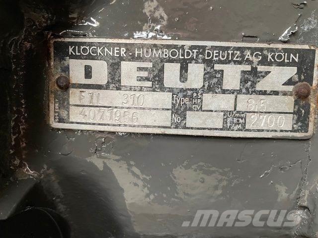 Deutz F1L 310 motor Двигатели