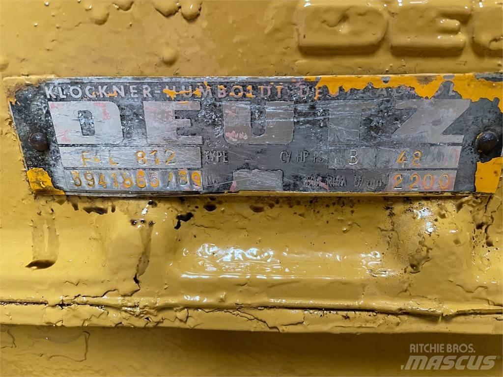 Deutz F4L 812 motor Двигатели