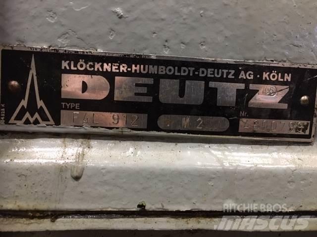 Deutz F4L 912 motor Двигатели