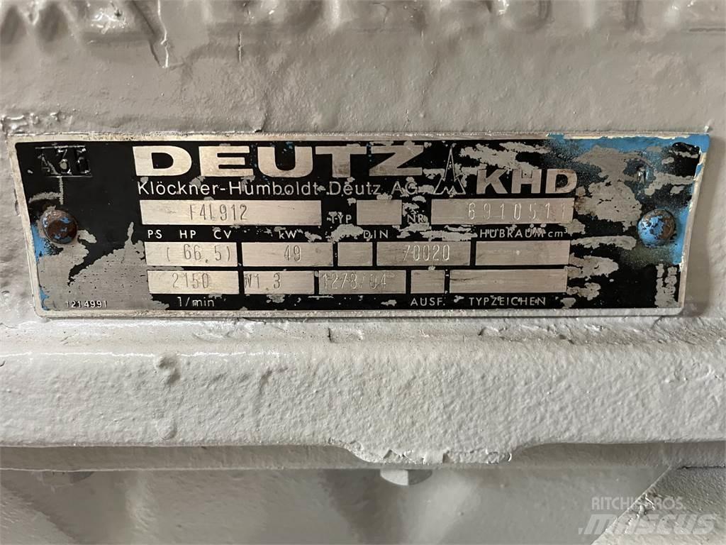 Deutz F4L 912 motor Двигатели