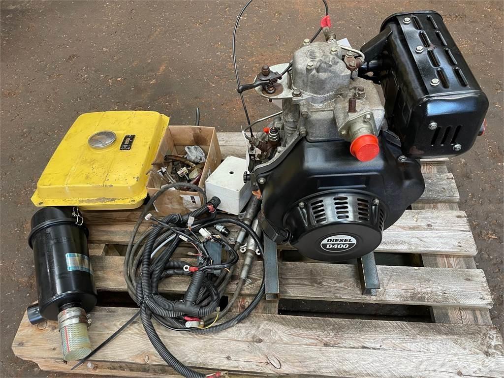  Diesel engine D400/E - 1 cyl. Двигатели