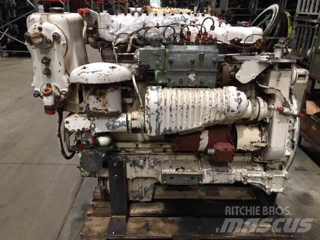 Foden type FD6 motor Двигатели