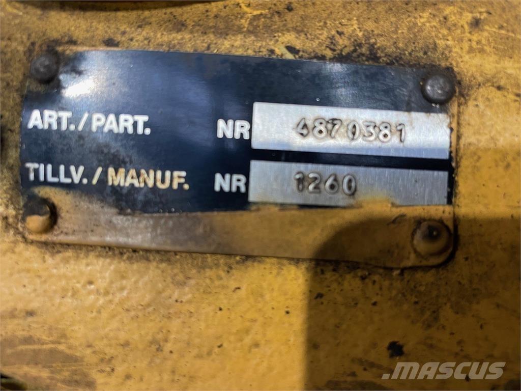  Frontaksel ex. Volvo L70 Оси
