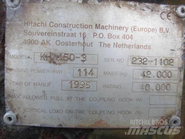 Hitachi KH150-3 til ophug Гусеничные экскаваторы