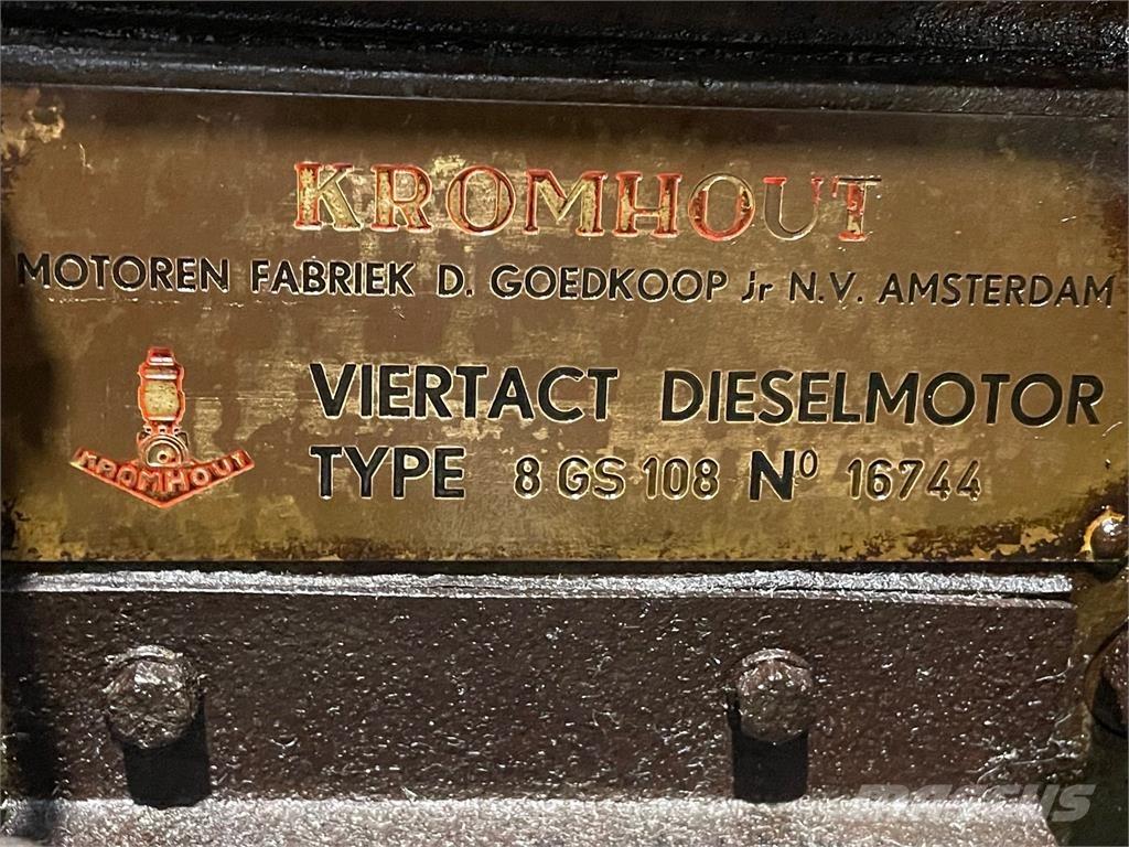 Kromhout 8GS108 motor Двигатели