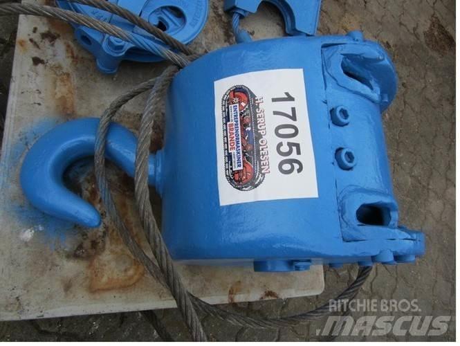  Løftekrog med 2 wirehjul Запчасти для кранов