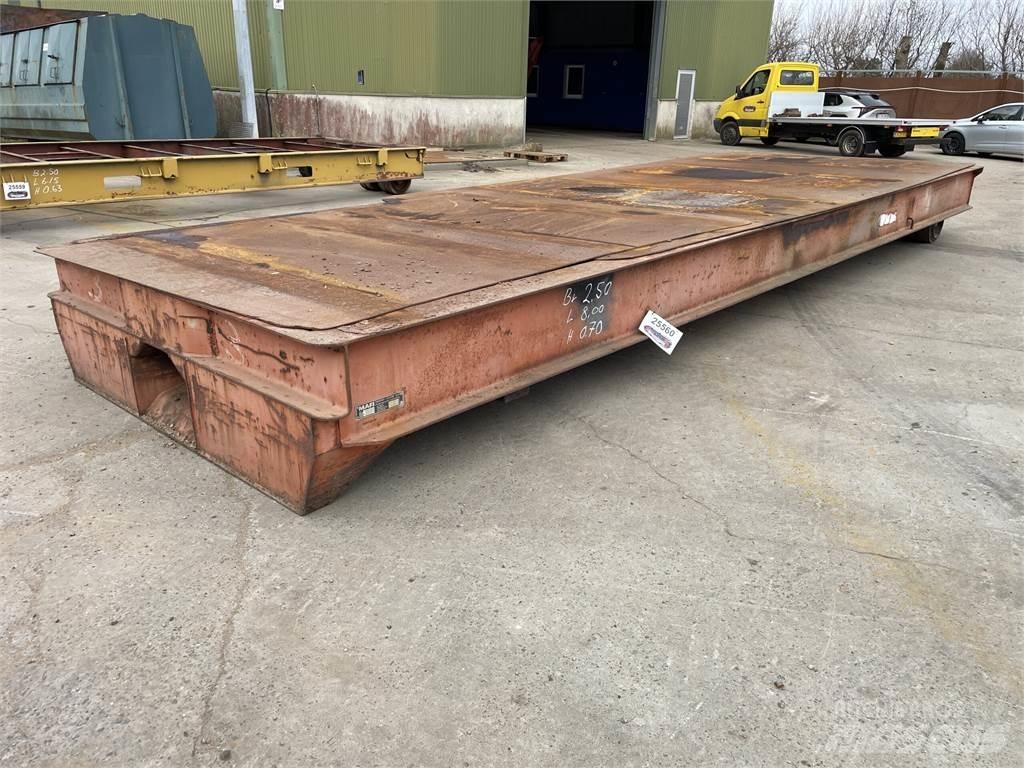 Mafi trailer 20ft - 25 ton Низкорамные полуприцепы