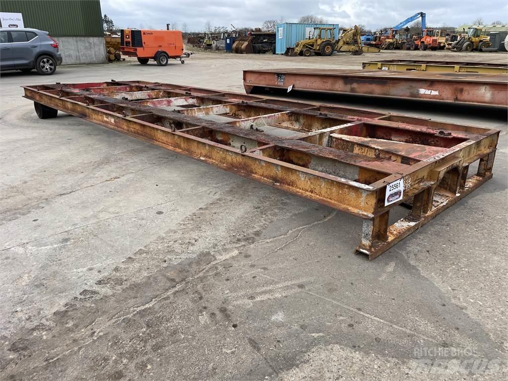 Mafi trailer 20ft - 25 ton Низкорамные полуприцепы